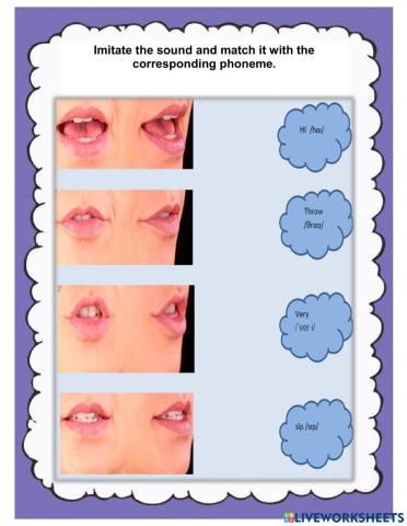 Fricative consonant sounds