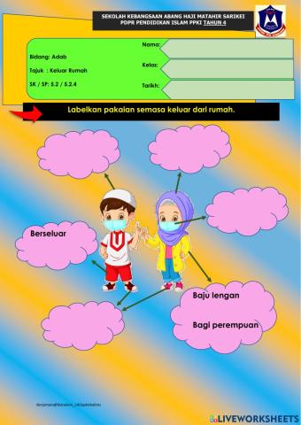 M33  Adab 5.2.4 keluar masuk rumah PI PPKI THN 4