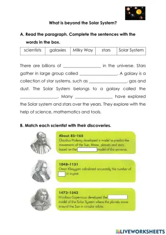 What is beyond the Solar System