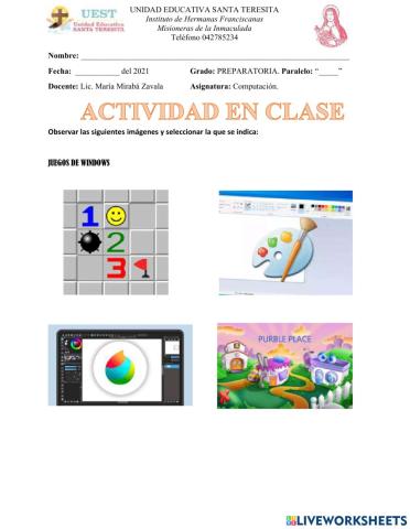 Aplicaciones de windows