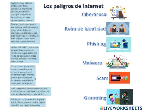 Peligros de internet