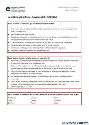 La música com a Art