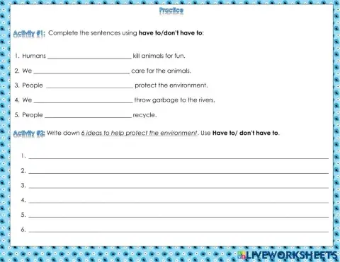 Practice Environment