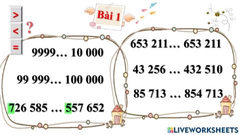 So sanh số có nhiều cs