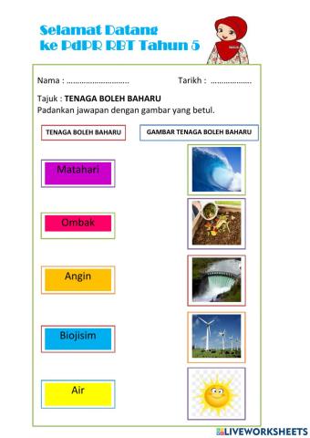 Tenaga Boleh Baharu RBT T5