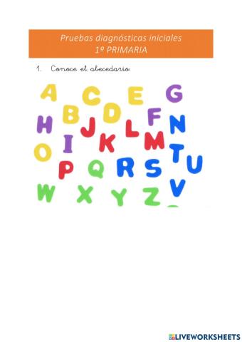 1º Primaria lengua P.inicial
