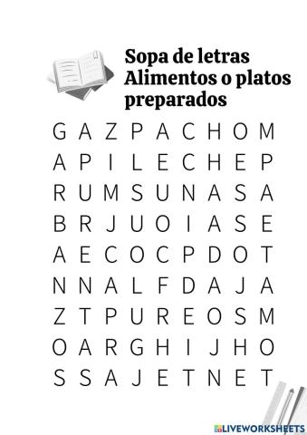 Sopa de letras