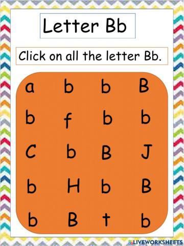 Letter Bb