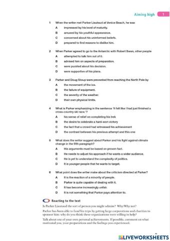 Ready for advanced page 9