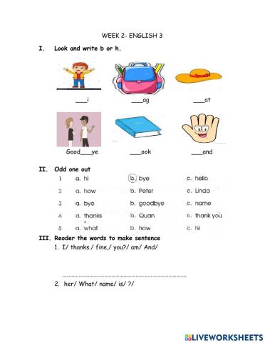Week 2- English 3