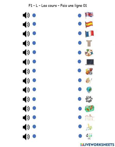 F1 - L - Cours - Fais une ligne 01