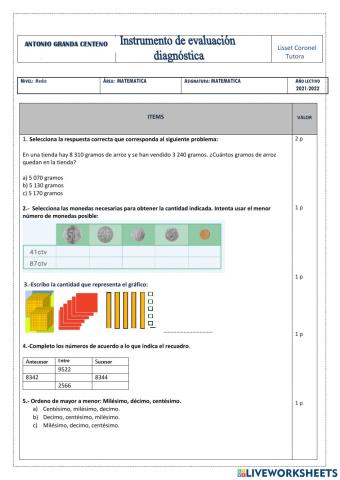 Diagnóstico 2021-2022