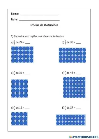 Fração de Uma Quantidade