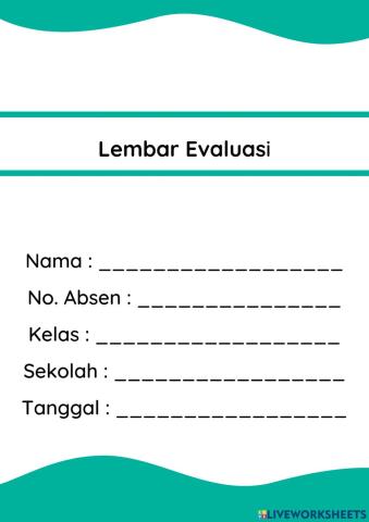 Kelas 1 Tema 3 Pembelajaran 3