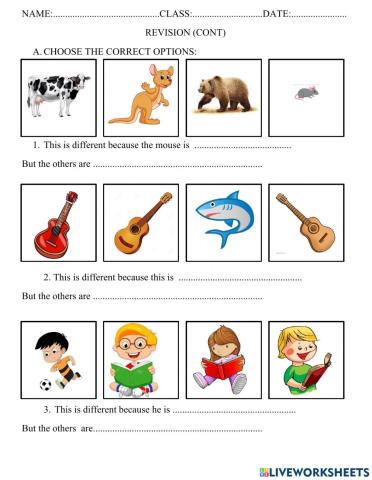 Unit starter family and friends book 5 cont