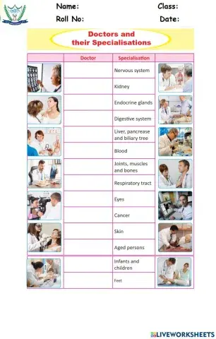 Doctors and Specialization