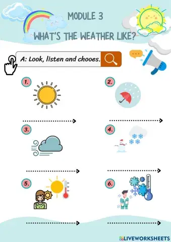 What's the weather like?