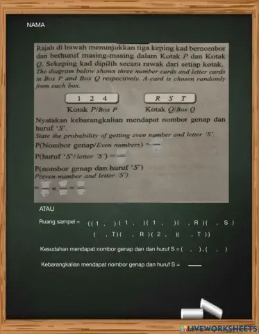 Kebarangkalian Peristiwa Bergabung