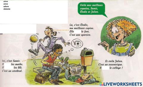 Les copains de Julie