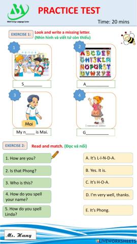 Dò bài lớp 3 17-9