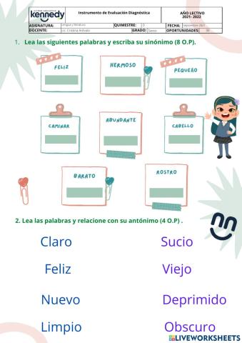 Lenguaje y Literatura