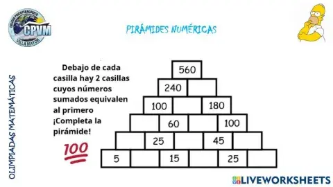 Razonamiento lógico y fracciones