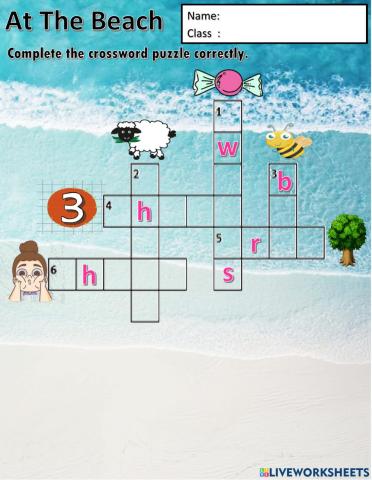 Year 2 Unit 9 At the Beach: Phonics 'ee' and 'ea'