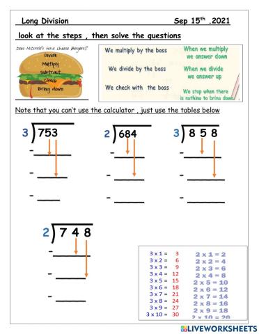 Long division part 2