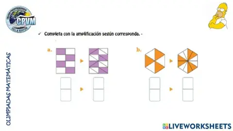 Razonamiento lógico y fracciones