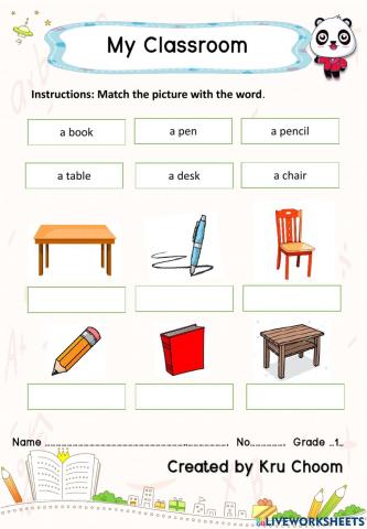 My Classroom by Kru Choom