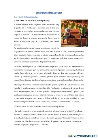 Comprensión Lectora