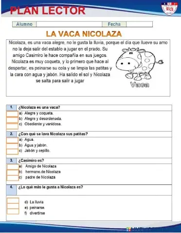 La vaca Nicolaza