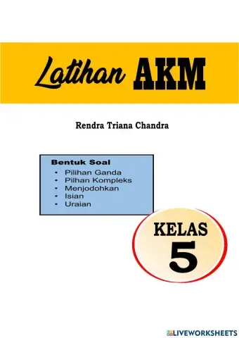 Latihan AKM