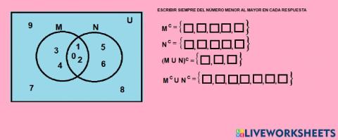 Complemento de conjuntos