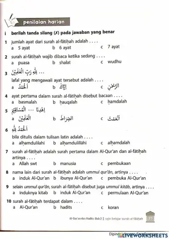 Soal Quran
