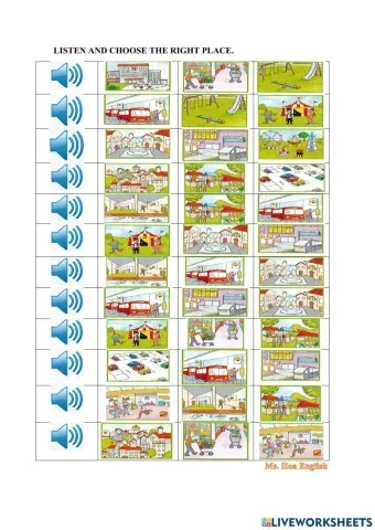 Get ready for Movers Unit 3 Vocab