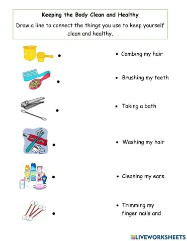 Keeping My Body Clean and My Sense Organs