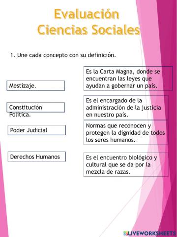Evaluación Sociales.