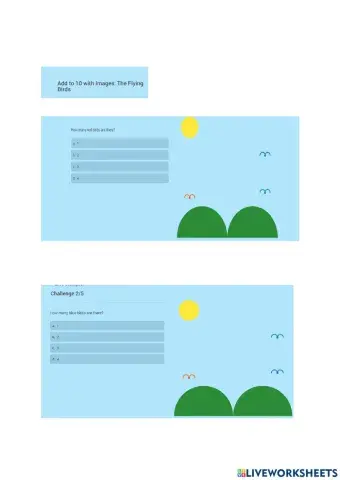 Add to 10 with images