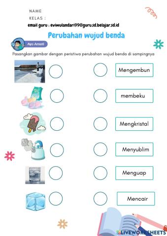 Perubahan wujud benda