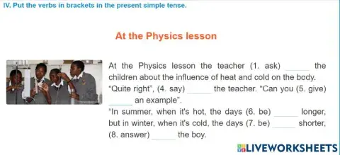 Unit 1 English grade 6