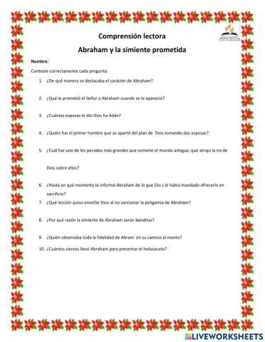 Abraham y su simiente