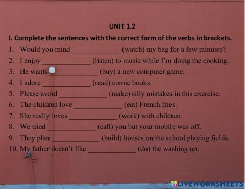 E7- U1-Week 1 - Phụ đạo
