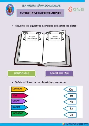 Nuevo y antiguo testamento