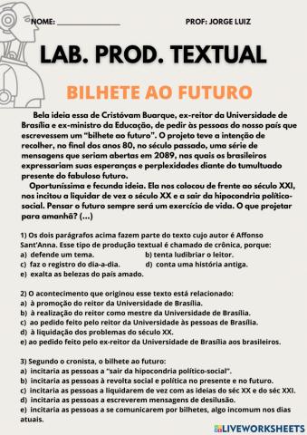 Interpretação de texto