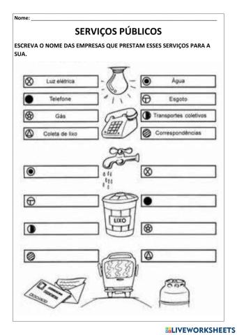 Serviços publicos