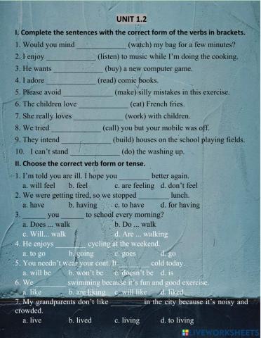 E7- U1-Week 2- Phụ đạo