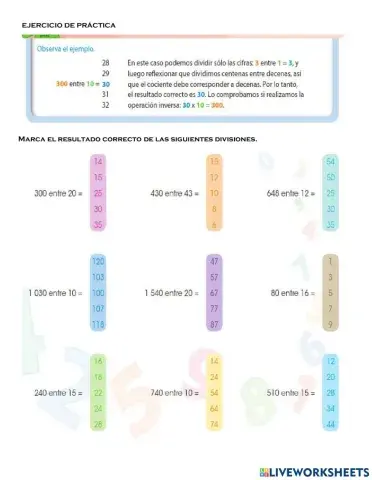 Estimacion de cocientes