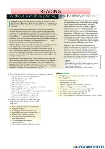 Reading Comprehension