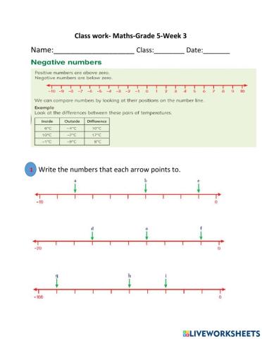 Maths-Grade 5-Class work- page 16